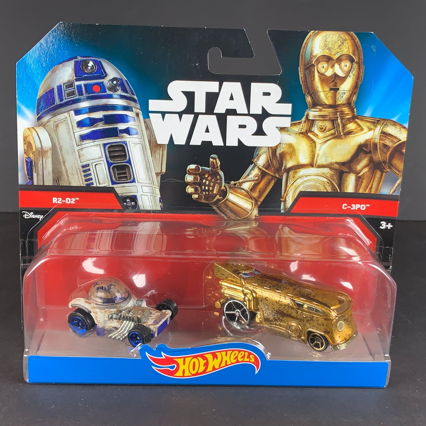 Hot Wheels Star Wars 2 Pack R2-D2 og C-3P0