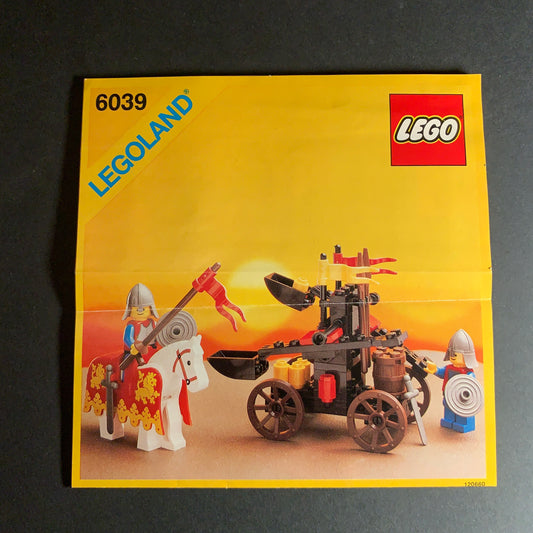 Lego Twin Arm Launcher (6039)  Instruksjonshefte