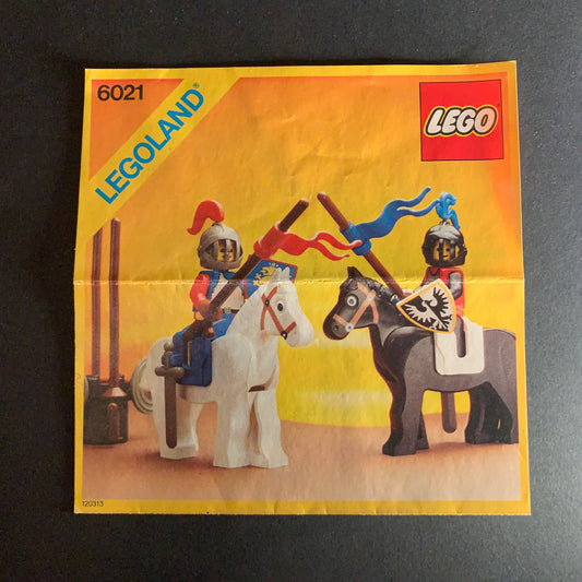 Lego Jousting Knights (6021) Instruksjonshefte