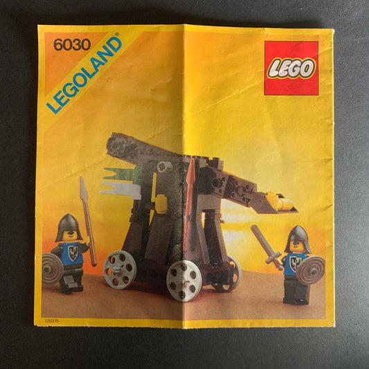 Lego Catapult (6030) Instruksjonshefte