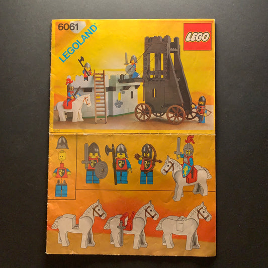 Lego Siege Tower (6061) Instruksjonshefte