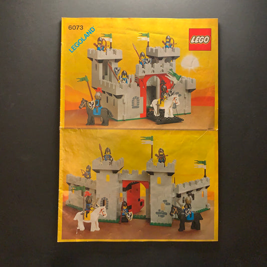 Lego Knight's Castle (6073) Instruksjonshefte