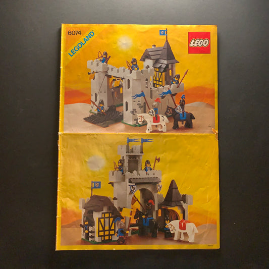 Lego Black Falcon's Fortress (6074) Instruksjonshefte