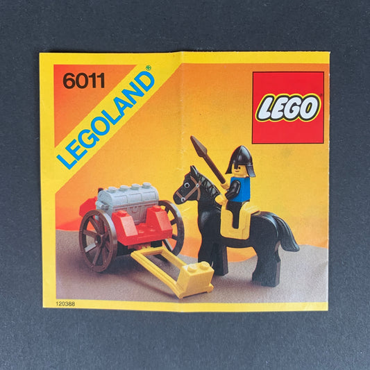 Lego  Black Knight's Treasure (6011) Instruksjonshefte