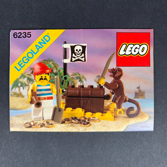 Lego Buried Treasure (6235) Instruksjonshefte