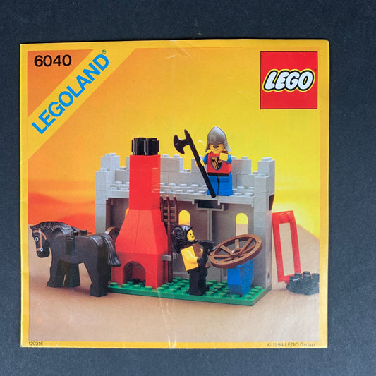 Lego  Blacksmith Shop (6040) Instruksjonshefte