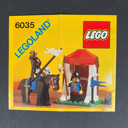 Lego Castle Guard (6035) Instruksjonshefte