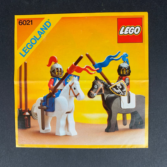 Lego Jousting Knights (6021) Instruksjonshefte