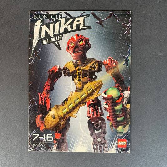 Lego Bionicle Toa Jaller (8727) Instruksjonshefte