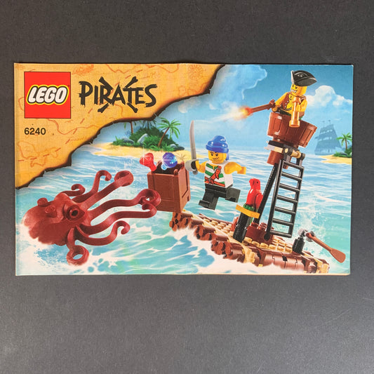 Lego Kraken Attackin' (6240) Instruksjonshefte