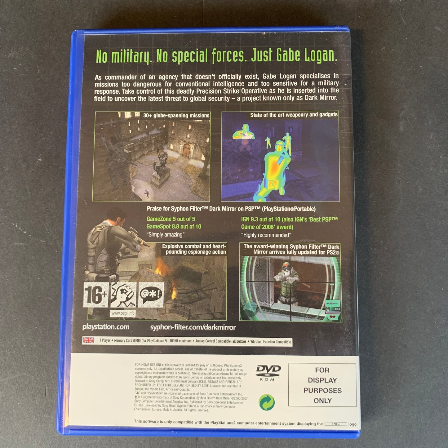 Syphon Filter Dark Mirror (PS2)