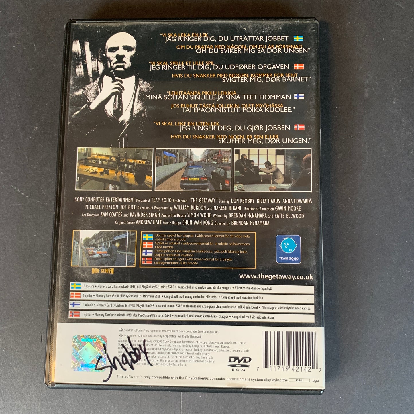 The Getaway (PS2)