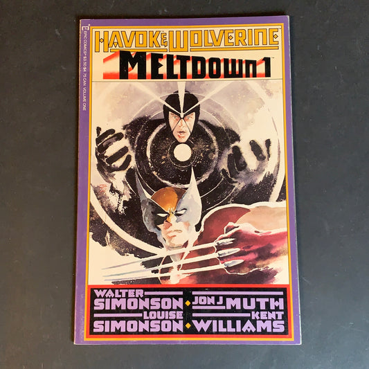 Havok & Wolverine Meltdown #1