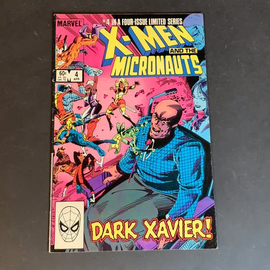 X-Men and the Micronauts #4 (1984)
