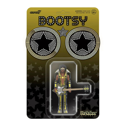 Bootsy Collins Reaction Figure (Wave 2) - Black And Gold