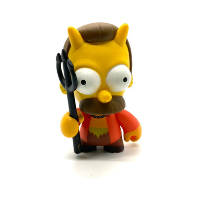 Simpsons x Kidrobot Series 1 Devil Flanders 3" | geekstreet.no