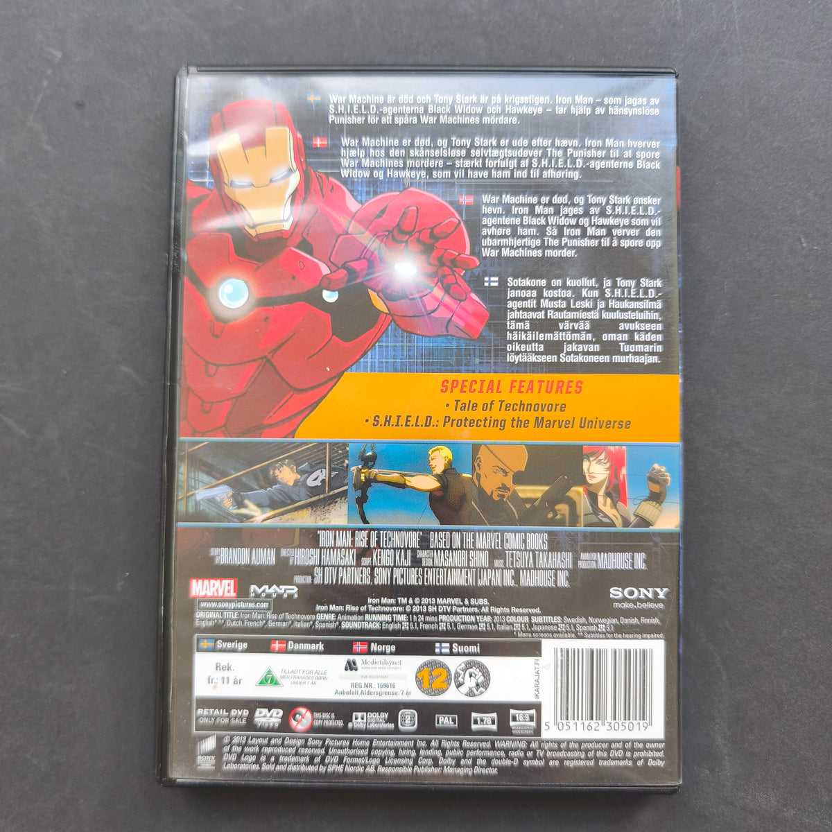 Iron Man - Rise Of The Technovore DVD
