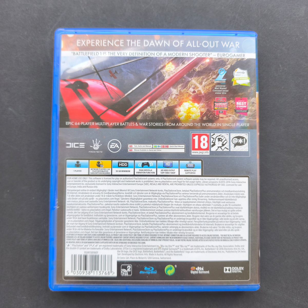 Battlefield 1 (PS4)