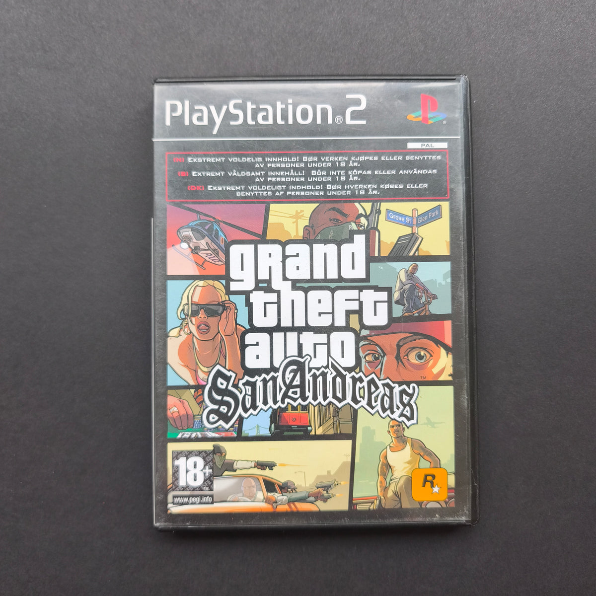 Grand Theft Auto: San Andreas (PS2)