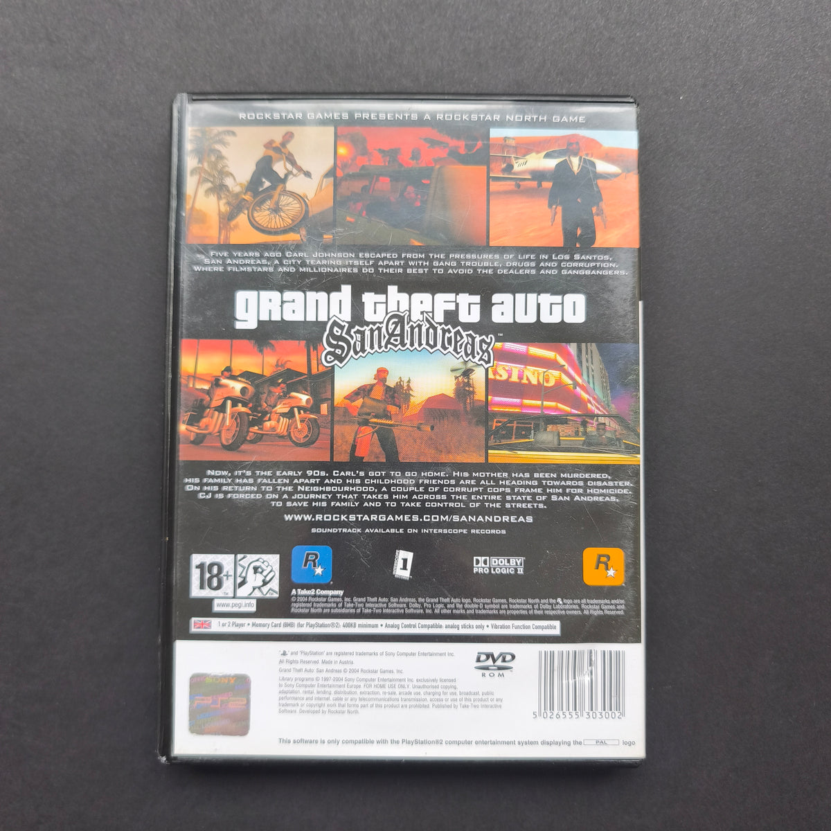 Grand Theft Auto: San Andreas (PS2)