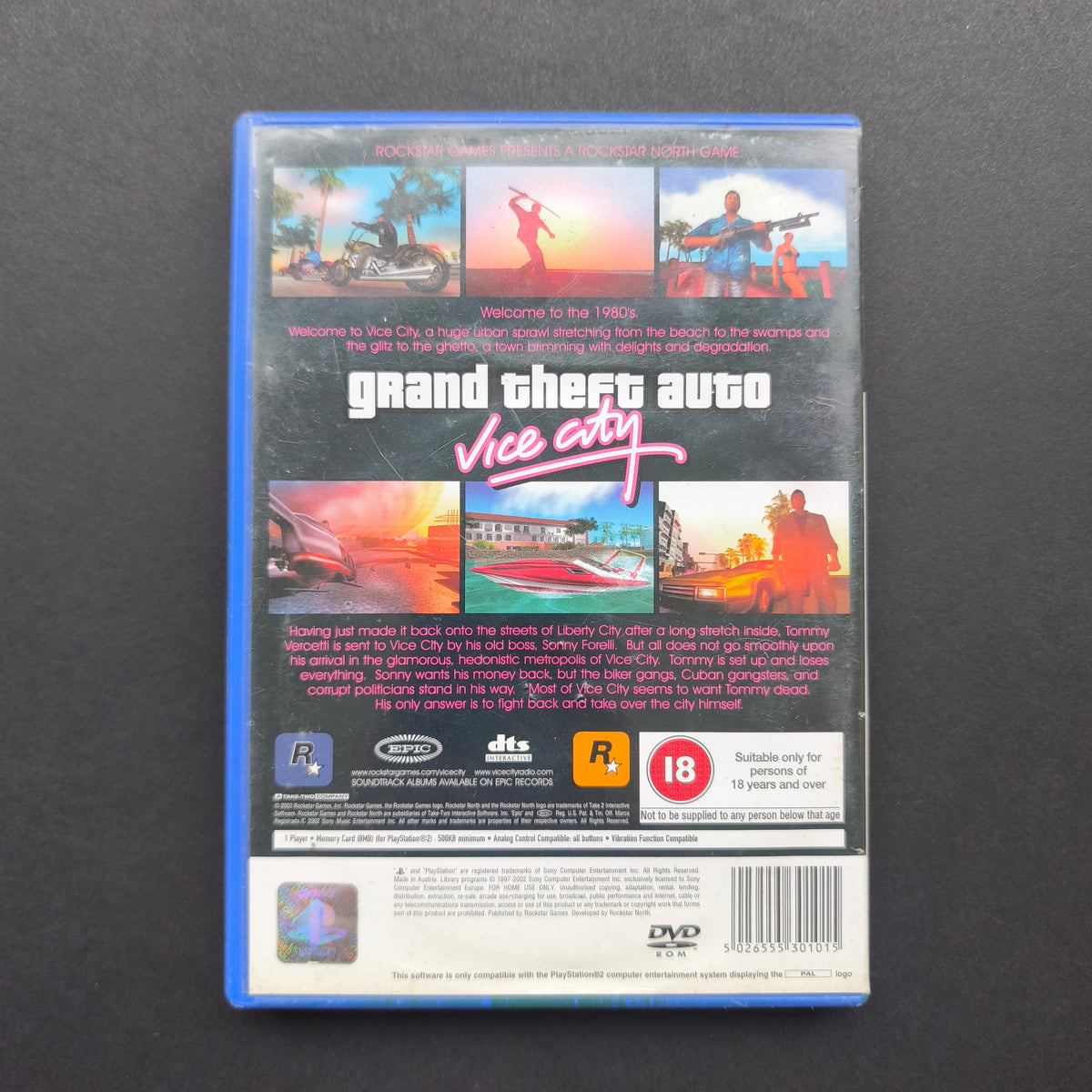 Grand Theft Auto: Vice City (PS2)