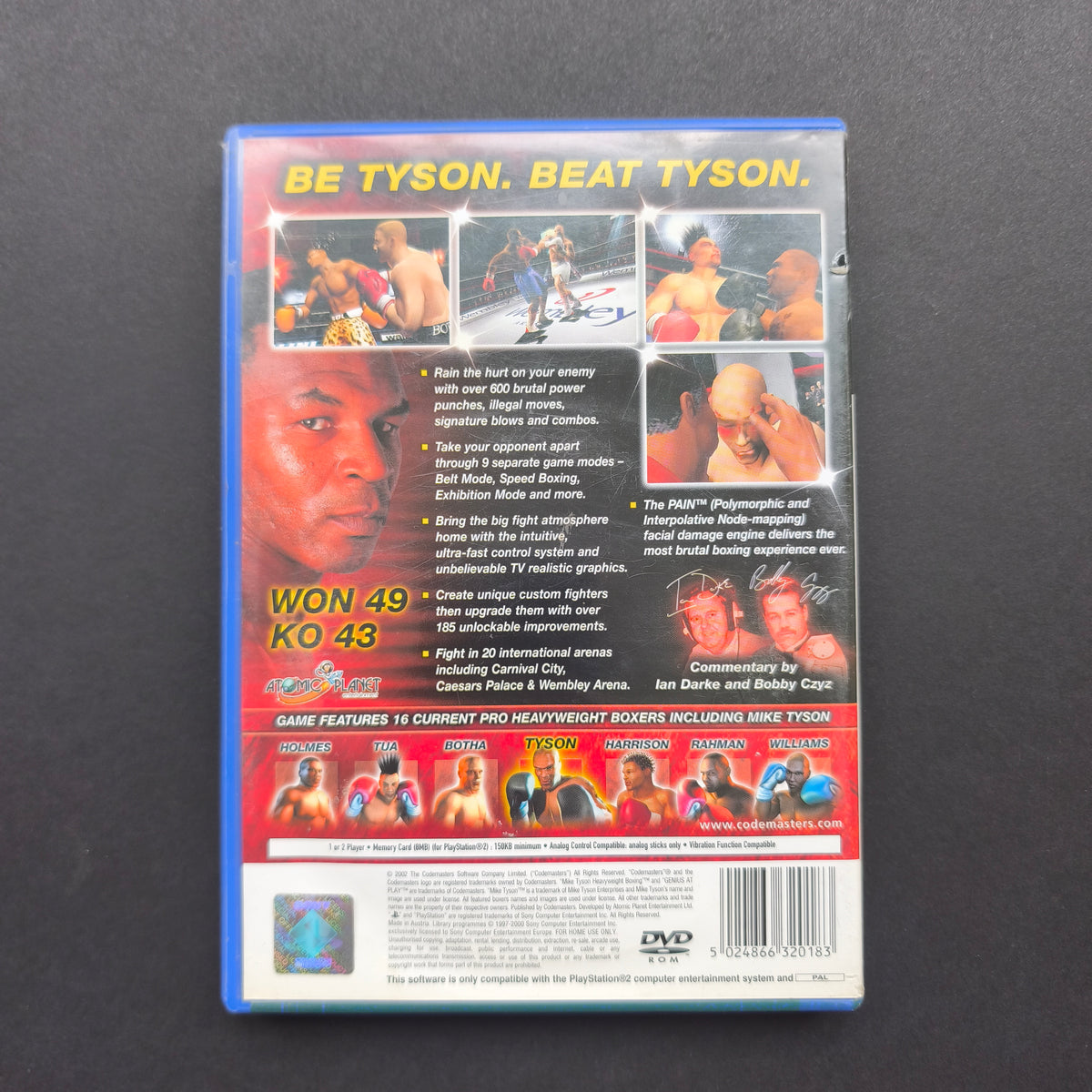 Mike Tyson Heavyweight Boxing (PS2)