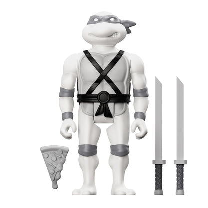 TMNT ReAction Figure Wave 9 - Leonardo (Comic Greyscale)