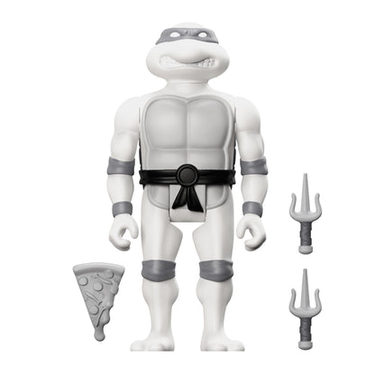 TMNT ReAction Figure Wave 9 - Raphael (Comic Greyscale)