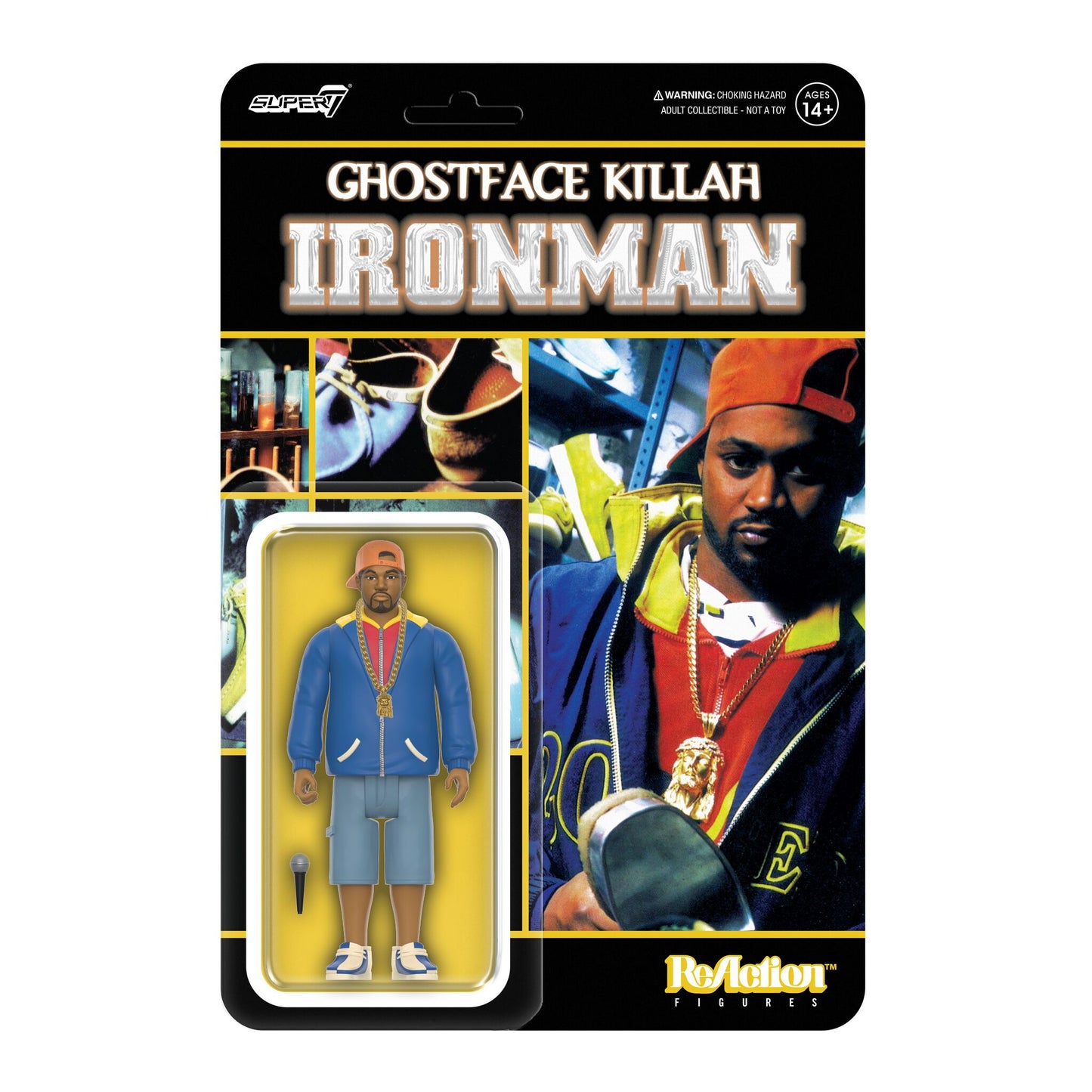 Ghostface Killah Reaction Figure (Wave 1) - Ironman